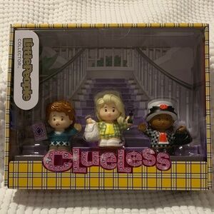 Mattel Little People Clueless Collector Set - Yellow, Black, White